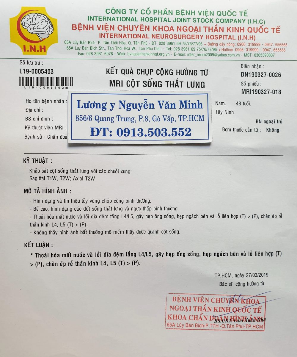 BỆNH VIỆN NGOẠI THẦN KINH QUỐC TẾ